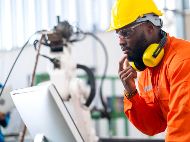 portrait-native-american-engineer-technician-wearing-safty-uniform-hand-contril-automation-robot-arm-welding-machine-with-laptop-industrial-40-factory-background-concept (1)